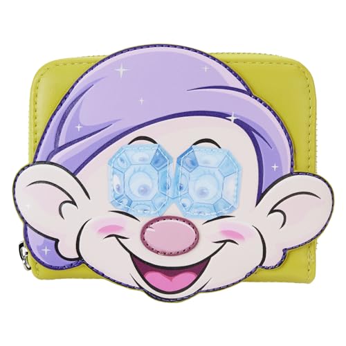 Image of Loungefly Snow White: Diamond Dopey Wallet, Amazon Exclusive