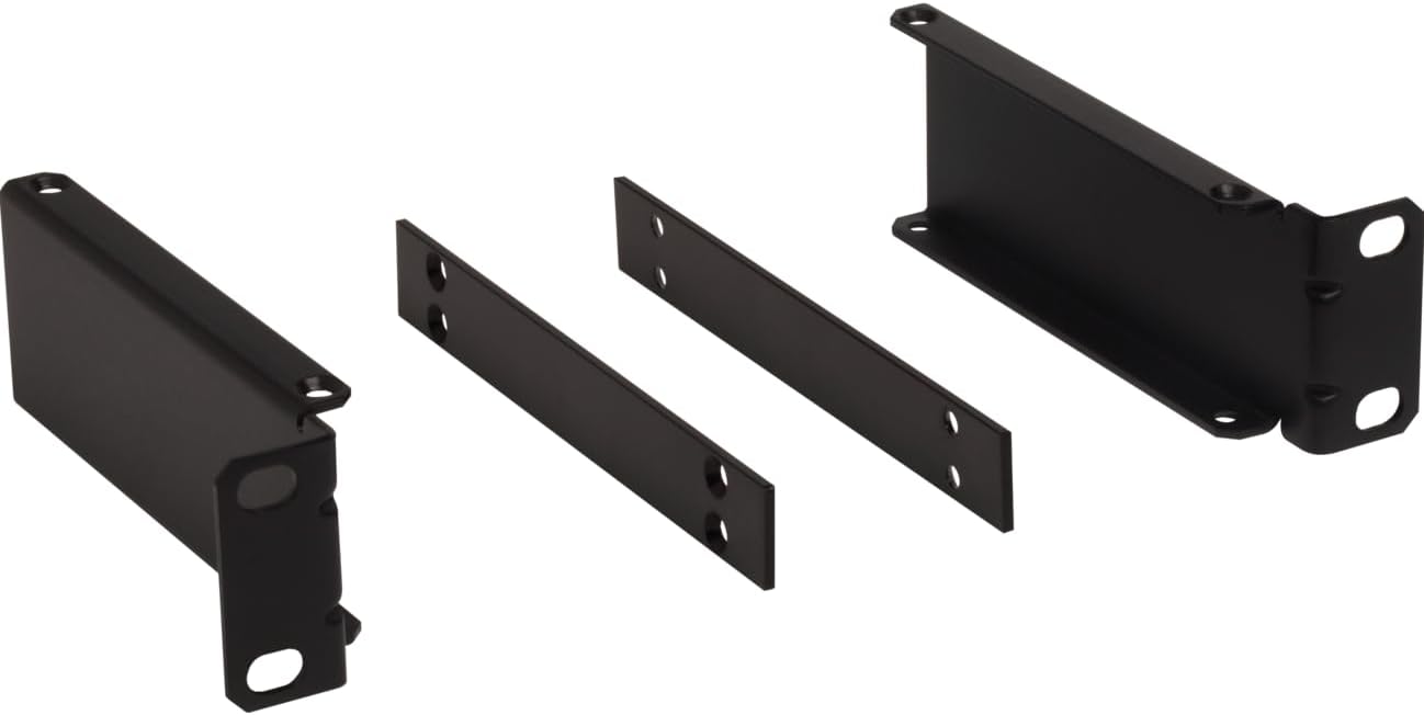 Replacement UA507 Dual Rack Mount Hardware for ULXD4 Digital Wireless Receiver, Black