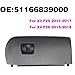 QOYGZ LHD for BMW X3 F25 2011-2017 for BMW X4 F26 2015-2018 Car Interior Glove Box Lid ABS Accessories 51166839000