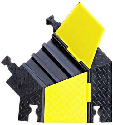 Right Turn for Yellow Jacket® 5 Channel Cable Protector