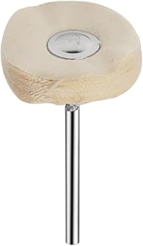 5pcs Mini Drill Abrasive Brush Cloth Felt Buffing Polishing Wheel With 2.35-3mm Shank For Rotary Tool Accessories Buffing Wheel For Angle Grinder Buffing Wheels Cloth Felt Grinding Sanding For Head