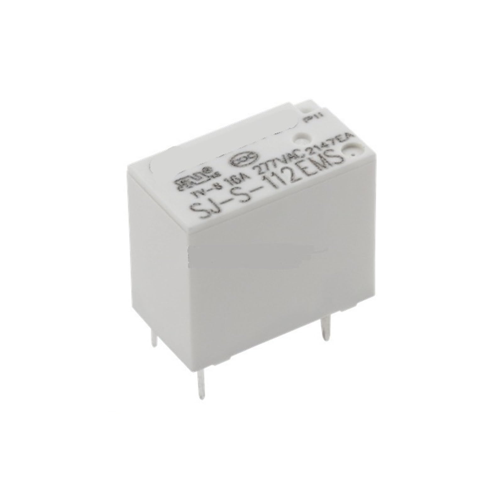Relais SJ-S-105EMS 5V miniature à 4 broches 16A pour circuit imprimé domestique
