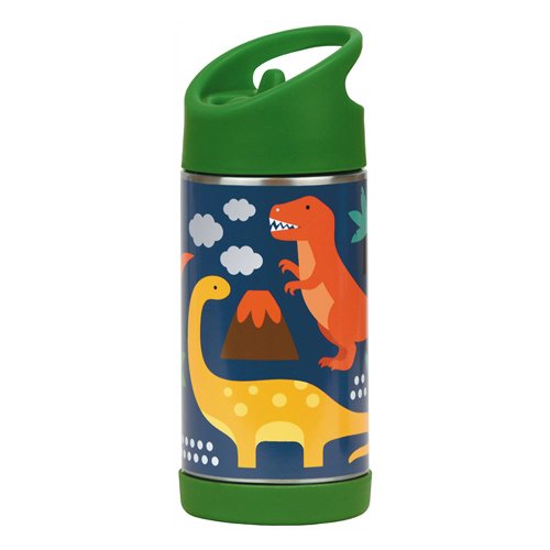 Petit Collage Insulated Stainless Steel Water Bottle Dinosaur
