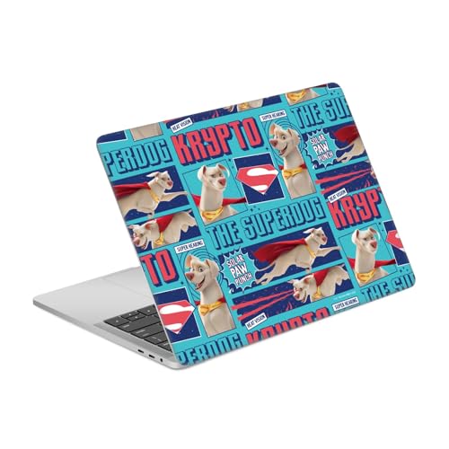 Autocollant peau vinyle Krypto DC Super Pets haute fidélité pour MacBook Pro 13 A2338