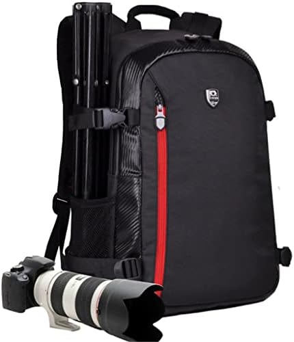 YUHAN Oxford Large Capacity Multi-function Waterproof Anti-shock SLR/ DSLR Gadget Camera Bag Professional Gear Photography Travel Backpack Rucksack