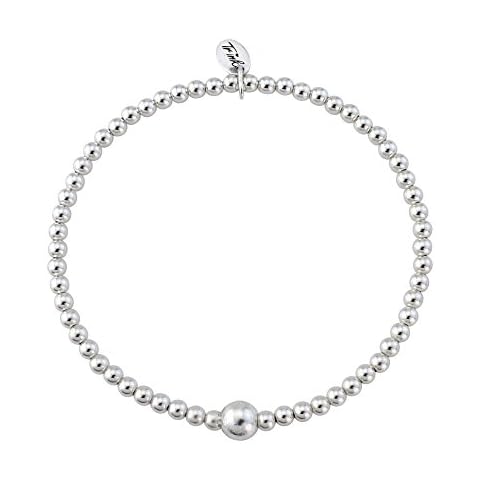 Trink Brand Origin Sterling Silver Beaded Charm Bracelet Cover