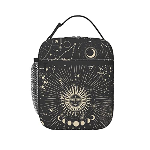 Box Lunch Sailor Moon Jacket: Stylish and Functional Anime Lunch Bag Review 5 KUOAICY Sun and Moon Mystic Goth Witchy Lunch Box Reusable Insulated Totes Lunch Bag Thermal Cooler For Boy Girls School Men Women Beach Picnic Travel
