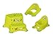 3er Set Z Funny Farm grün WC Aufsatz + Kindertopf + Hocker zweistufig Toilettentrainer