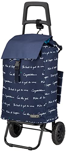 レップ ショッピングカート co・coro スタンダード(ココロ スタンダード) カートセット(40L) ネイビー 『Typo(タイポ)』 518113