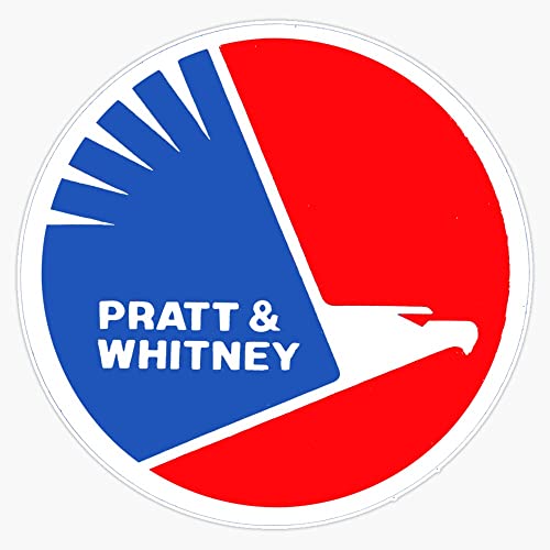 Pratt and Whitney Bumper Sticker Vinyl Decal 5"
