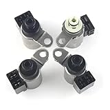 CVT Transmission Solenoid Kit JF011E RE0F10A Compatible With Altima Rogue Sentra Caliber 2.5L QR25DE Engine Car Valve Body Solenoids
