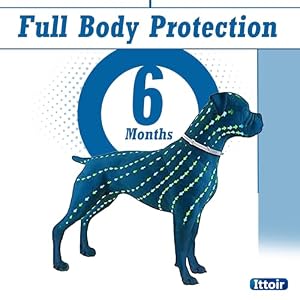 Flea Collar for Dogs, 2 Pack Flea and Tick Collar for Dogs, Dog Flea Collar Offers Long Flea and Tick Prevention, Waterproof Dog Flea and Tick Collar, Adjustable, One Size Fits All Dogs Puppies, Blue Flea Collar for Dogs, 2 Pack Flea and Tick Collar for Dogs, Dog Flea Collar Offers Long Flea and Tick Prevention, Waterproof Dog Flea and Tick Collar, Adjustable, One Size Fits All Dogs Puppies, Blue