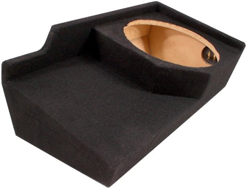 Harmony Audio Compatible with 1988-1998 Chevy CK Silverado Ext Truck Kicker Bundle Comp C10 Single 10 Sub Box Enclosure & CXA400.1 Amp