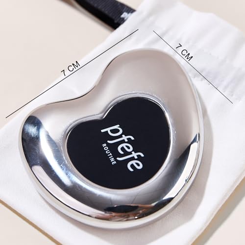pfefe aço inoxidável crio gua sha - gua sha ferramentas de beleza facial - metal cuidados com a pele
