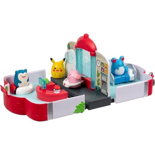 Squish-a-longs Pokémon Center Playset