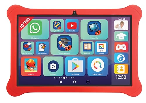 Image of LEXiBOOK, Lexipad 10'' - Edutainment Tablet, Powered by Android, Designed for The Whole Family, Educational and Fun Content, Parental Control, TLN10EN
