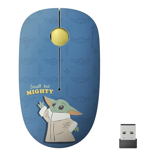 Mouse De Computadora, Personal Computer STEREN Mouse inalámbrico 1 600 dpi Star Wars (Azul)