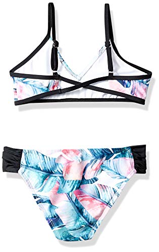 Image of Next By Athena Girls' Bralette Bikini Top & Chopra Bikini Bottom Swimsuit Set