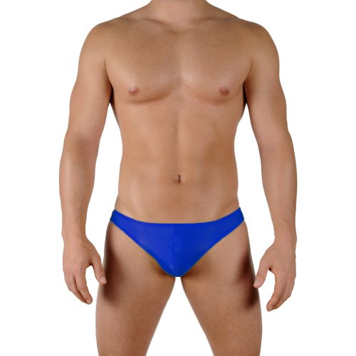 Gary Majdell Sport Mens New Solid Royal 2 Thong Swimsuit Small #TOP2