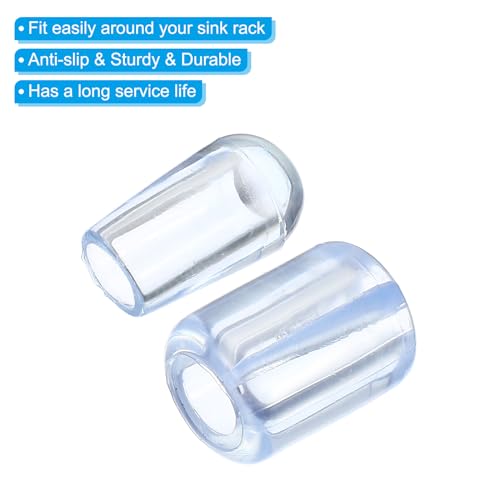 PATIKIL Pies de Protector para Rejilla de Fregadero Cocina Plástico miniatura 4