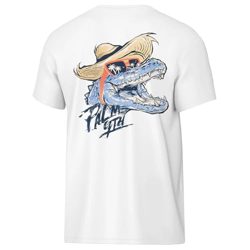 Image of Palmyth Boys Fishing Shirt Short Sleeve UPF 50+ Youth Performance T-Shirt
