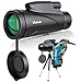 Produktbild AZMKOO Monokular Teleskop, 12x50 HD Starscope Monocular, Wasserdicht Monokular mit Smartphone Adapter und Stativ für Vogelbeobachtung, Jagd, Camping, Wandern
