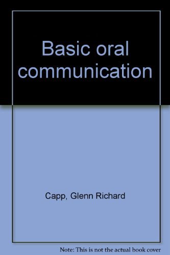 Basic oral communication 0130659215 Book Cover