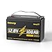 12V 100Ah LiFePO4 Lithium Battery, 12 Volt Lithium Batteries Group 31 Low-Temp Protection Built-in 100A BMS, Up to 15000 Deep Cycles, 1280Wh Rechargeable Lithium Battery, Perfect for RV, Vans, Trailer