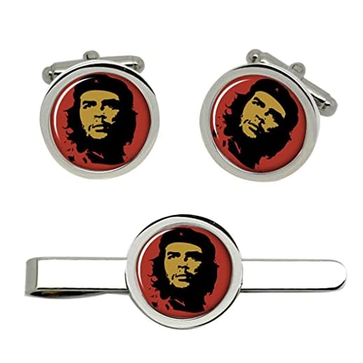 Giftshop UK Che Guevara Rojo Gemelos y Corbata Clip Set