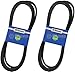 2 Pack Stens 265-685 OEM Replacement Belt Fits John Deere TCU16036