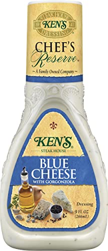 Ken's Steak House Chef's Reserve Blue Cheese W/Gorgonzola Dressing, 9 Ounce