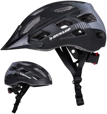 Dunlop Casque de Vélo Réglable de 55 à 58 CM - Taille M a…