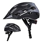 Dunlop Casco Bicicleta Adulto - Casco Bici Ajustab...: CASCO BICICLETA AJUSTABLE - El casco de bicicleta Dunlop es ajustable a un diámetro de 58 a 61 centímetros. Puedes ajustar el casco utilizando la perilla para aflojar o apretar el anillo interno del casco. CASCO BICI CON CORREAS DE LA BARBILLA - Cuan...