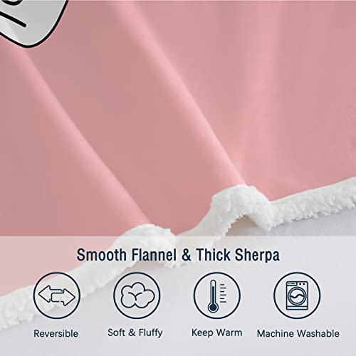Soulzzz Cute Cat Pattern Throw Blanket Super Soft Sherpa Fleece Blanket Animal Print Fluffy Plush Lightweight Cozy Blanket For Adults Kids Teen Cat Lovers Throws Blankets #TOP4