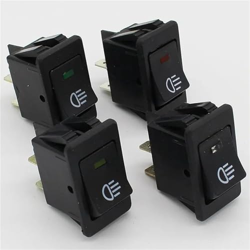 Interruptor faros antiniebla 12V 35A para reparar salpicaderos dañados de camión 2