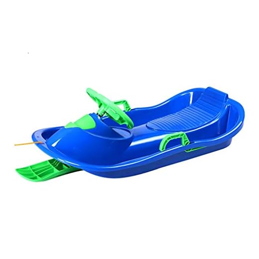 Snow Sleds Snow Sleds Snow Sledges Toboggan Outdoor Children's Thick Snowboard Toboggan Multi-Function Snow Sleds with Steering Wheel Adult with Brake Snow Sledges Toboggans