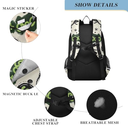 Sac à dos ordinateur portable enfants motif graffiti rigolo pour l'école
