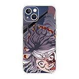 for Apple iPhone 15 Anime Hero Suzuya Juuzou Clear Case Soft TPU Protective Silicone Shockproof Transparent Phone Back Cover Color09