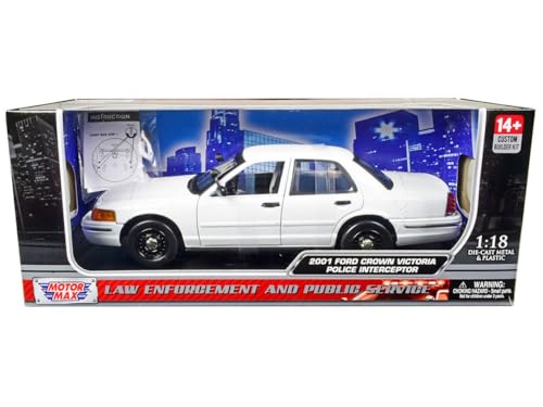 2001 Ford Crown Victoria Police Car Kit 1:18