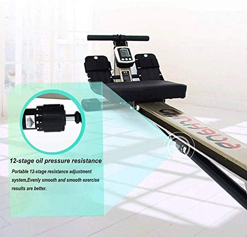 Image of Rowing Rower Exercise Machine Girls Tummy Body Movement for Home Use Simple - Non-Slip Rotatable Pedals