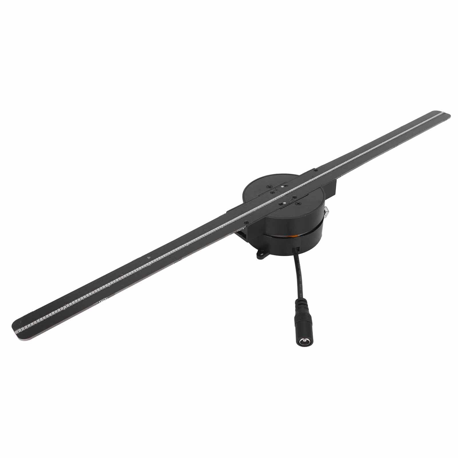Ventilateur D'hologramme 3D, Projecteur Holographique WiFi Intelligent 2000x224 LED, Affichage de Photos HD, Vidéos et Images pour Intérieur/Extérieur