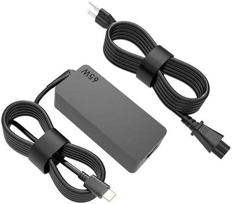 PD 65W USB C Fast Charger Compatible with LG Gram Laptop image 2