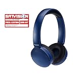 Panasonic HF630B, Kabelloser Street-Kopfhörer, On-Ear, eingebautes Mikrofon, Bluetooth 5.3, Multipoint, schwenkbares Design, bis zu 72 Stunden Wiedergabe, USB-C,Blau – Bild 2