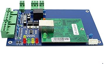 Single Door Access Control System Core Control Components with Metal 110V-240V Power Supply Box and 1 Door TCP/IP Network Access Control Panel Wiegand Controller,Computer Based Software,Remote Open