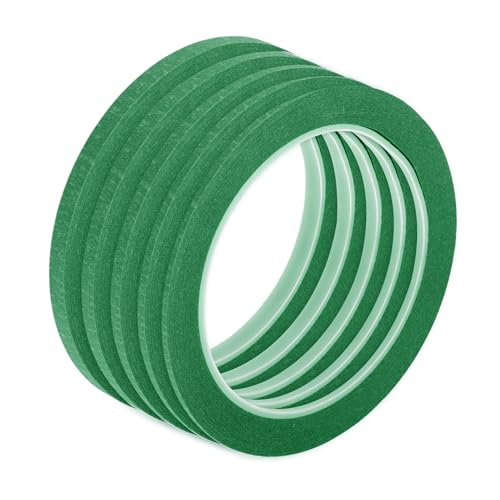 Image of Painters Tape Medium Tack Easy Removal Tape Green 1 Pc 2cm /2.5cm /3cm /4cm /6cm x 48m