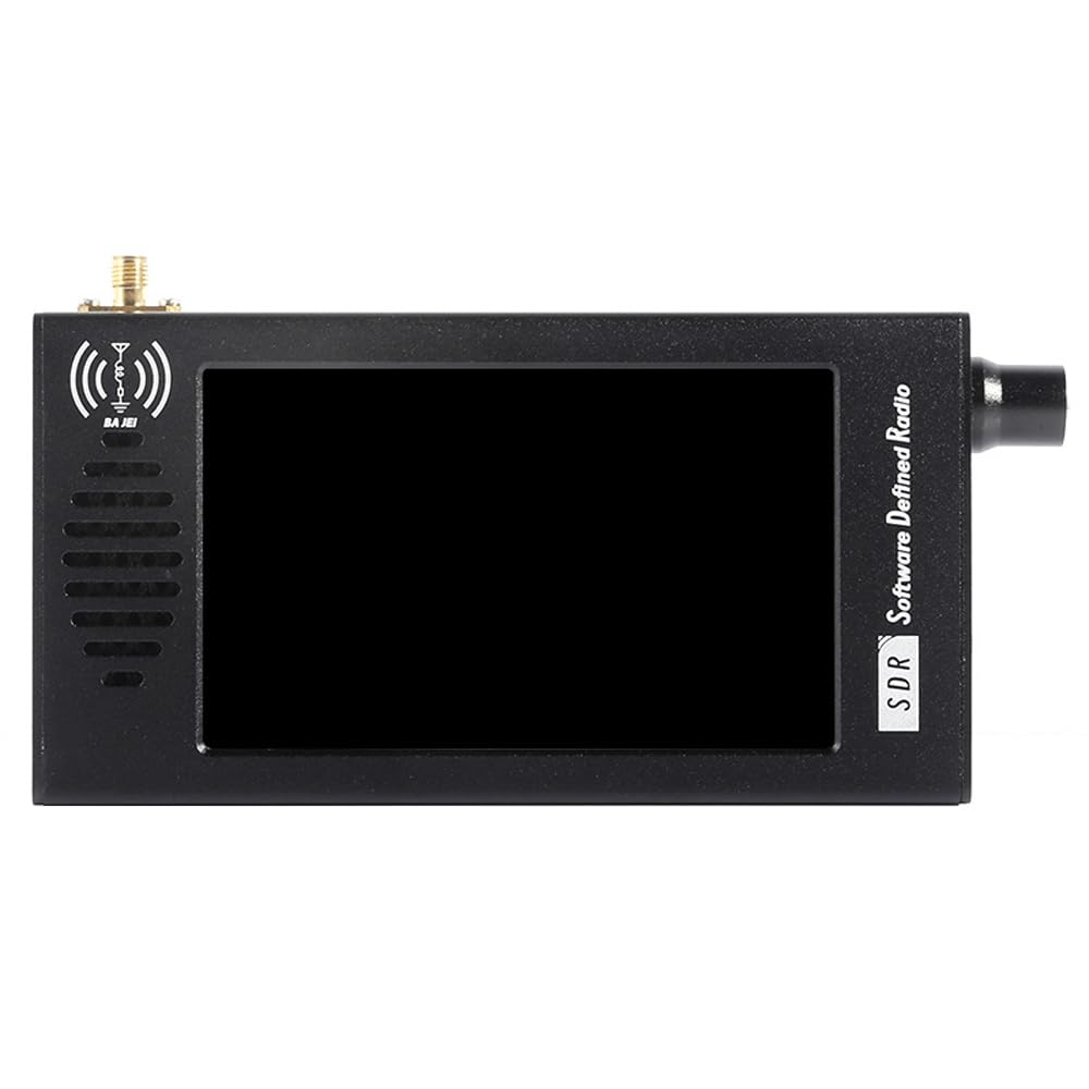 Recepción Profesional de Radio Portátil de 4.3 Pulgadas con Pantalla IPS, Batería de 5000 MA, 99 Canales, Radio de Antena de Onda Corta para Bandas Am/FM, Pantalla de Espectro