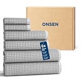 ONSEN Sculpted Terry Towel Set - Grey Fog