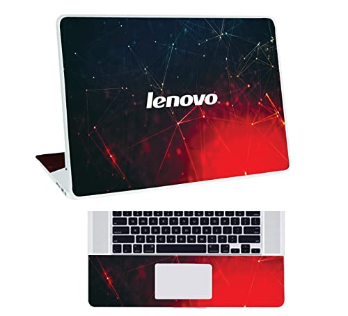 Image of Pattern L1 Top+Wrist Pad Vinyl Laptop Skin /Sticker /Cover for 15 to 15.6 Inches Laptops Laminated-Removable-HD Quality Compatible for Lenovo.(15x10 Inches)