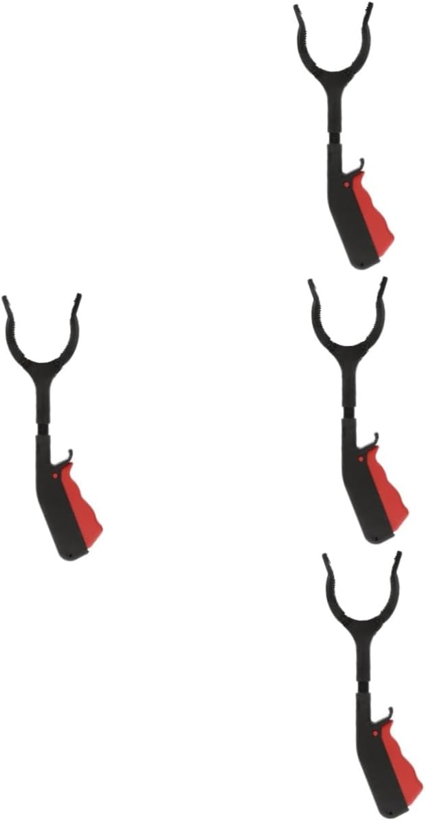 4pcs Trash Grabber Tool Lightweight Litter Picker for Easy Cleanup Handy Outdoor Waste Clip for Hard Reach Areas Sanitation Tool for Home and Garden