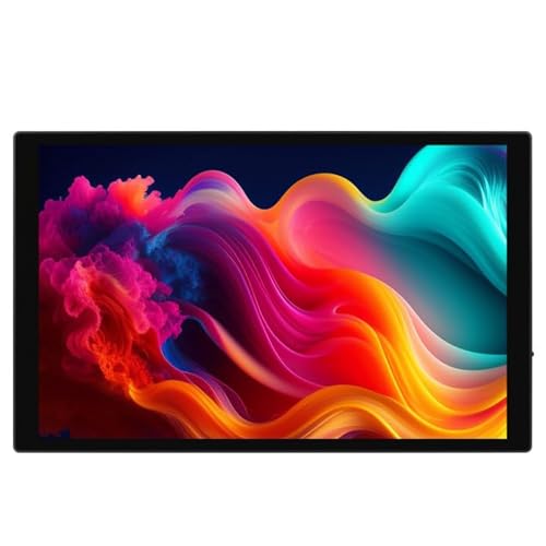 Display touch capacitivo da ampia gamma di colori 1280 x 800 pannello in vetro temperato con legame ottico interfaccia display 10.1 pollici